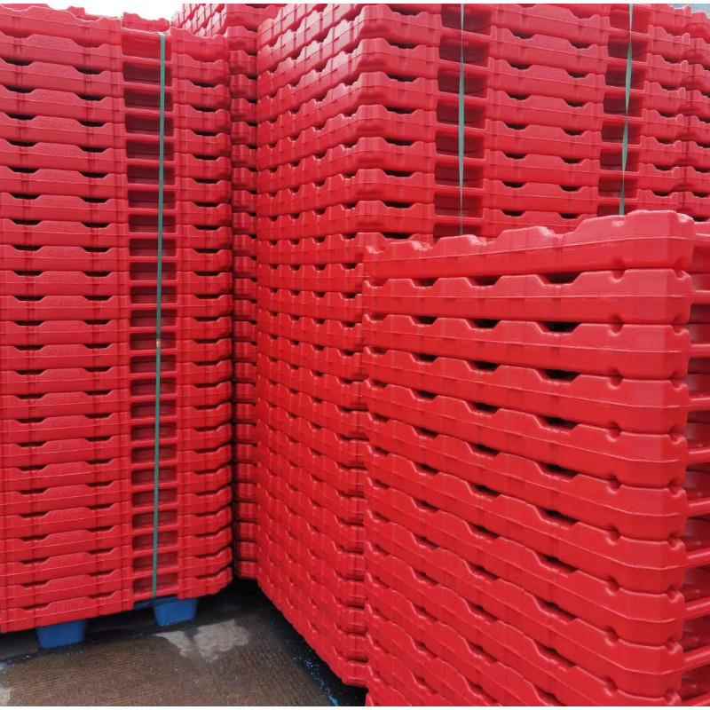 抗压吹塑托盘抗老化吹塑托盘平板双面塑料托盘120KMM10*00*1500