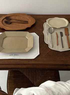 「pata studio」100%全麻 餐垫 复古 手工