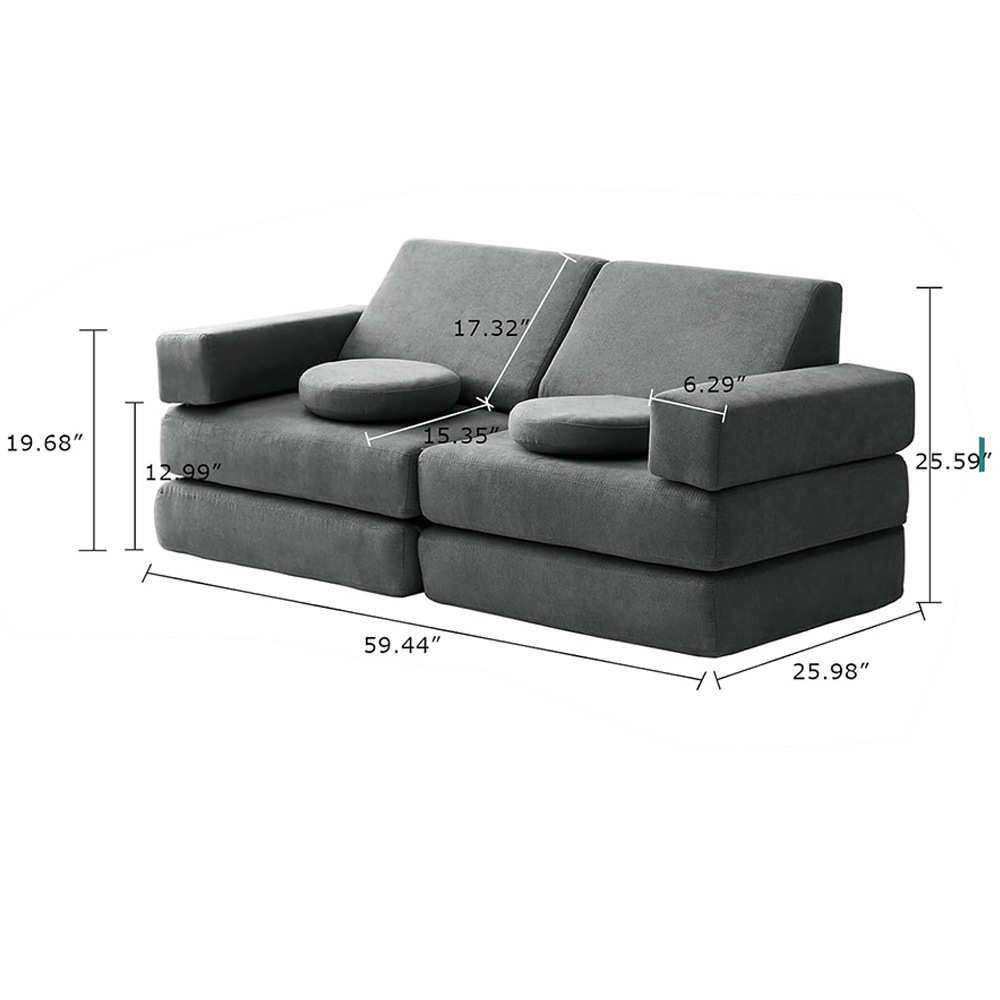 儿童游戏沙发新品高密度海绵垫益智大积木攀爬地板组合沙发,居家布艺,沙发套,淘宝优惠券,粉丝福利购,淘宝优惠卷