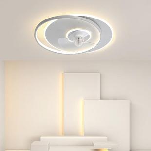 日规跨吸顶XM550灯风扇灯简间约代卧室灯境儿现童房带电扇灯现货1