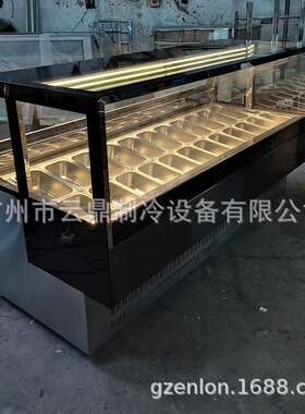 厂家直销直角22盘哈根达雪糕柜商用110V冰激凌展示柜