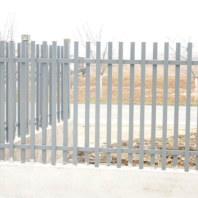 锌钢护栏围栏栅栏院子厂区围墙防护栏杆铁艺栅栏门铁艺护栏围栏