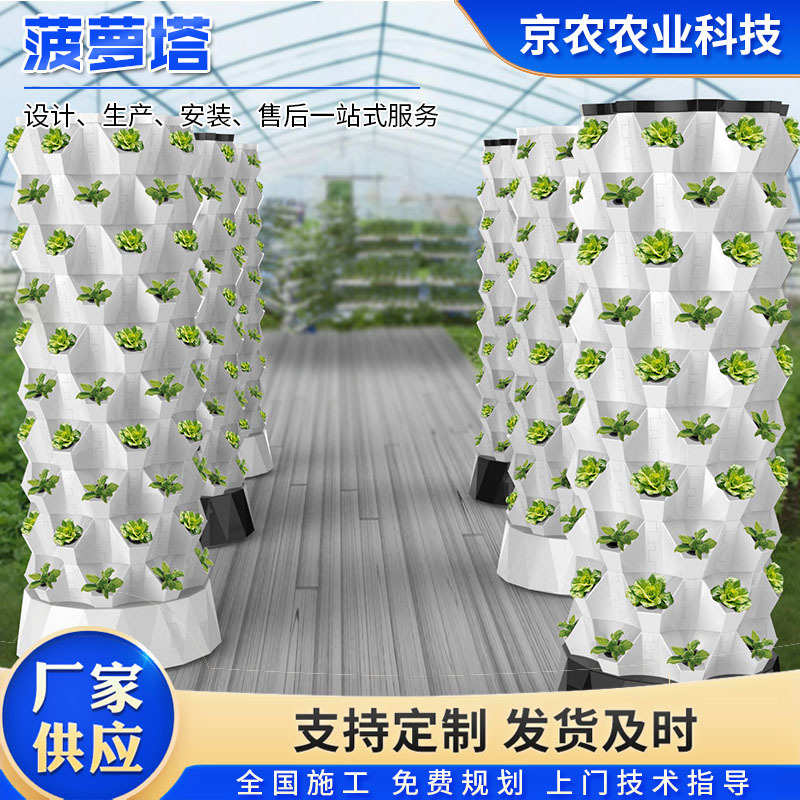 菠萝塔立体水培种植系统气雾栽培水果蔬菜种植设备无土栽培