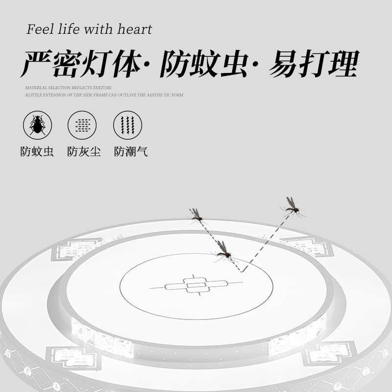 适用家用客厅大灯吸顶灯饰大厅主卧室吊灯具现代简约大气2025