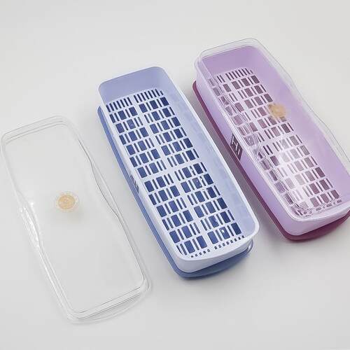 Home Kitchen Utensil Organizer - Plastic Chopstick Holder, C