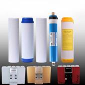 中性妻子美容净水器滤芯家用壁挂式 加热一体机反渗透五级成套净水