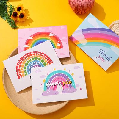 张亚马逊贺卡thank you感谢贺卡折叠卡片感恩祝福贺卡礼物卡