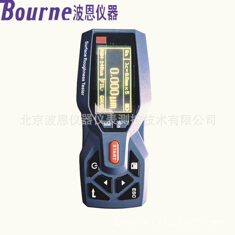 波恩仪器便携式粗糙度仪厂家360度旋转测量蓝牙表面光洁度测试仪