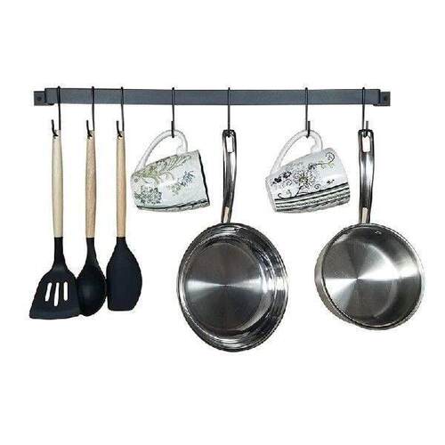 Hook Rack Wall Hangers Mounted Coat Hat Hanger Entryway