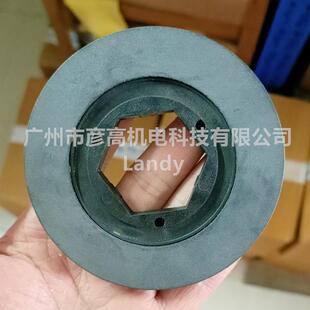适用BRE10制动器FDB10六方轴刹车片抱闸摩擦盘外径77mm 内27mm