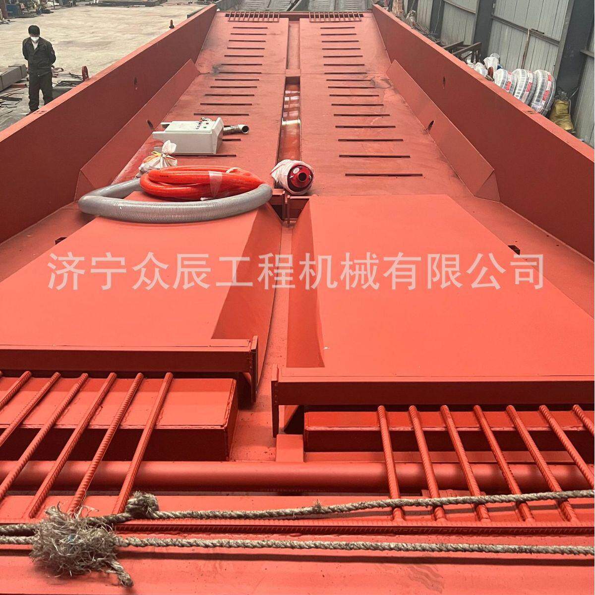 工地洗轮机移动式洗车槽自动清洗免基础船式过水池工程洗车台