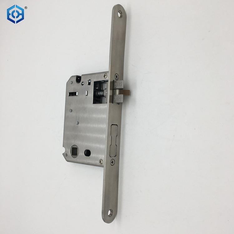 ECH-50不锈m钢锁体下把手方棒锁5双0m快双活锁体锁电子锁具木门锁