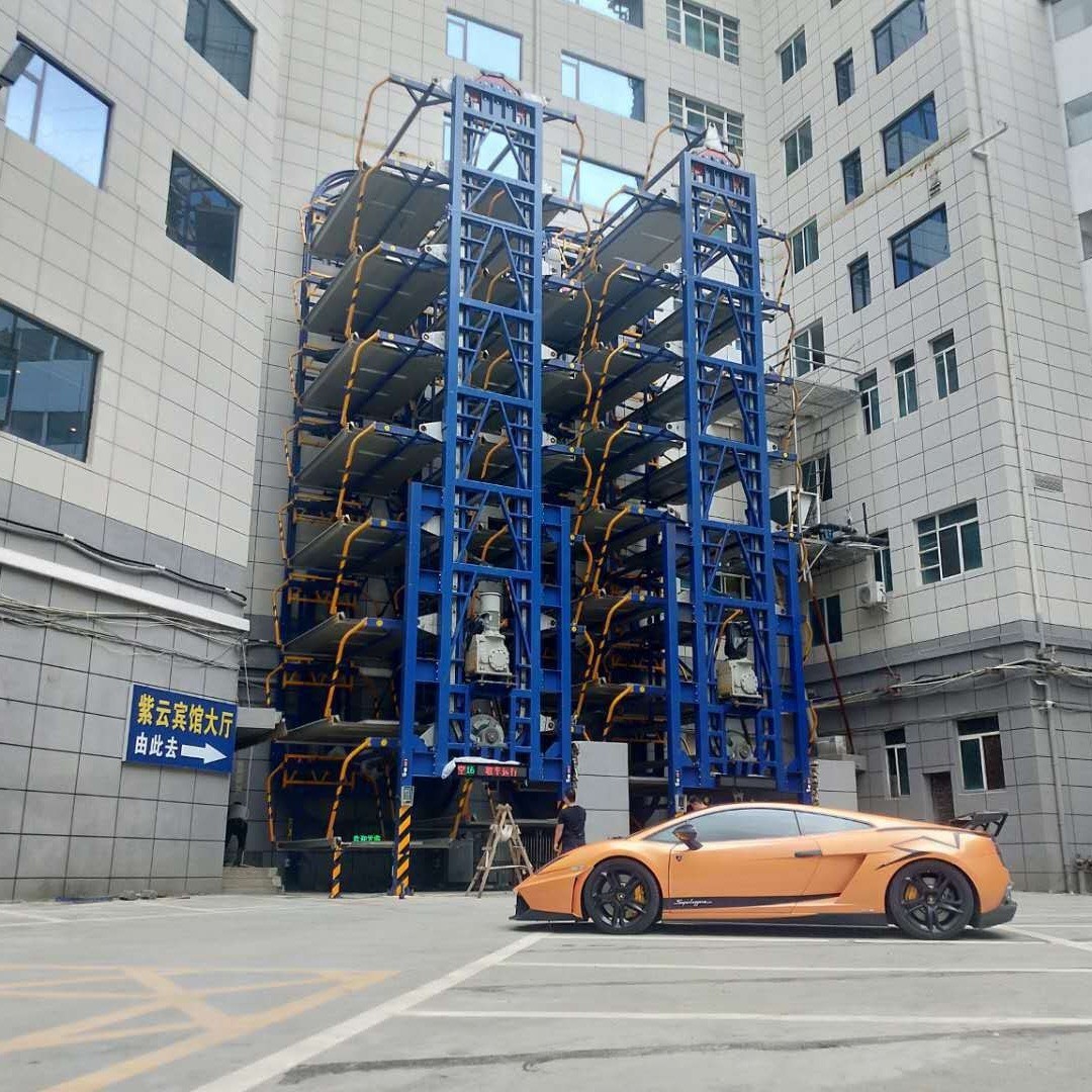 汽车立体车库升降机 立体车库升降横移类可租赁货架仓储设备