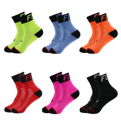 Women Men Sport Cycling Running Socks Breathable Outdoor Cam