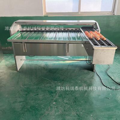 鸡蛋分级机器 一小时产量5400枚 对接洗蛋机使用 鸭蛋分选机