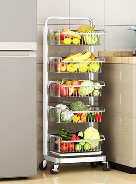 筐加厚不锈放厨功能不锈钢水菜果蔬收纳多层架子房多功能ZG-66728