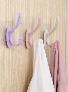 Strong Adhesive Hooks for Doors, No-Drill Wall-Mounted Hooks