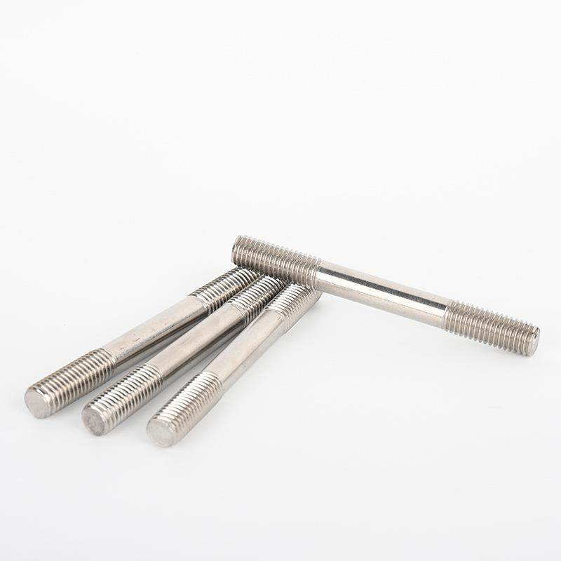 紧304不锈钢双头螺栓外螺纹接杆固接件连现货加长连双无品牌/头螺