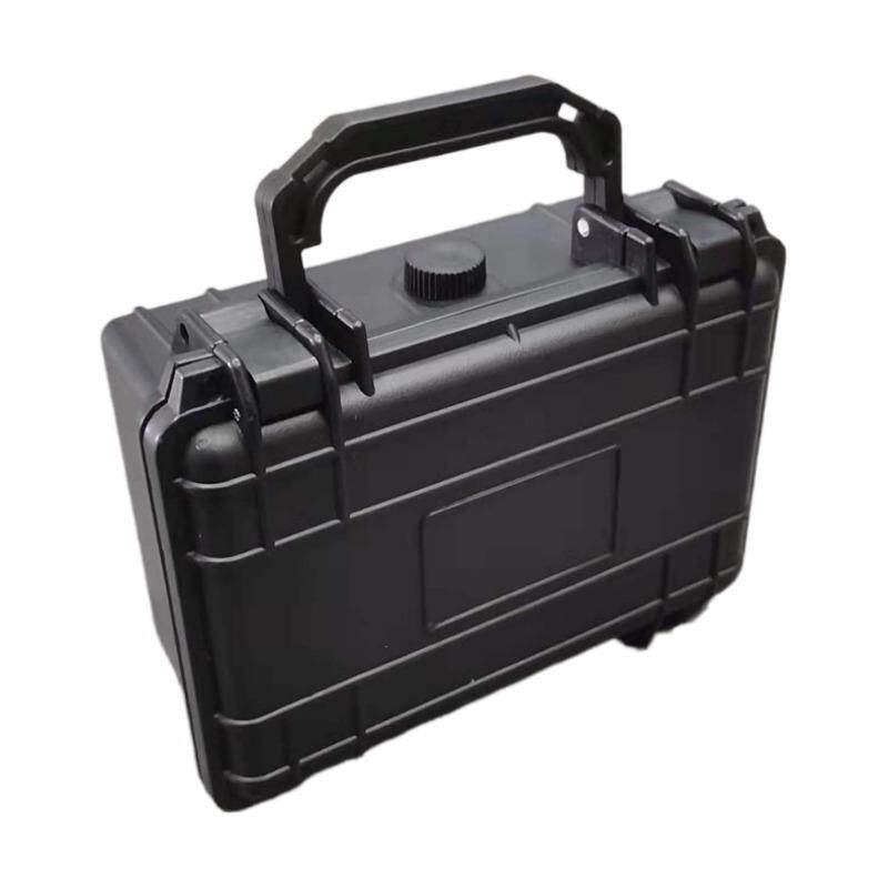 8寸手提塑料工具箱增强PP安全防护箱摄影设备数码配件保护箱