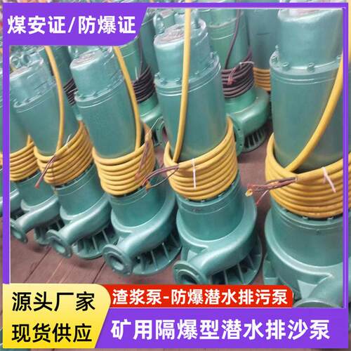 矿用BQS800-35-132/N防爆潜污泵隔爆型潜水排沙电泵660v1140v