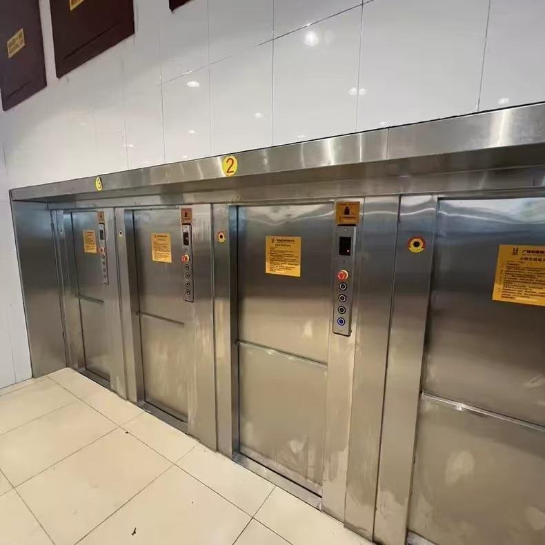 餐梯杂物梯二层升降落地式传菜机自动三层传菜机酒店餐厅学校食梯