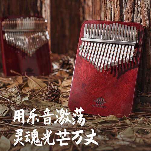 鲁儒A类17音拇指琴板式卡林巴琴姆指钢琴初学者kalimba专业级乐器