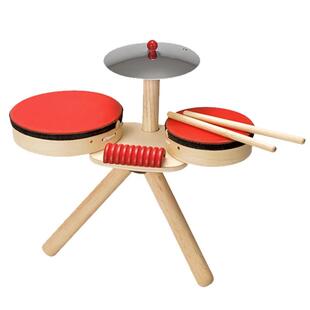 正品国PlnToys非洲手鼓大鼓儿童婴儿手拍鼓a玩具鼓儿园幼打泰击鼓