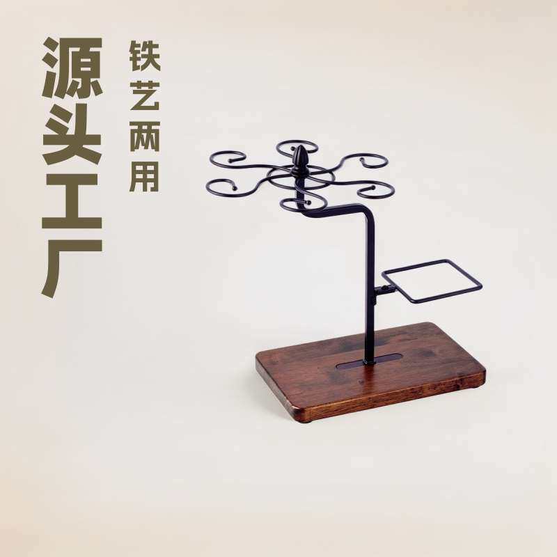 新款一体红酒杯架 酒瓶 醒酒器支架 源头工厂现货供应 货源