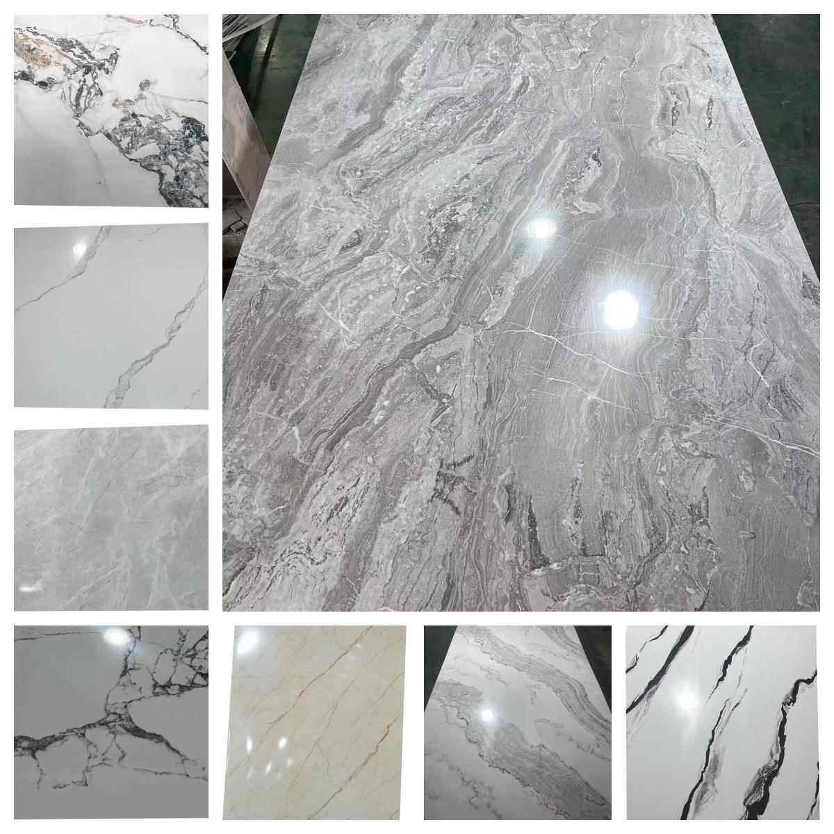 SPC石塑UV板5毫米6毫米锁扣开槽雕刻无缝拼接墙板