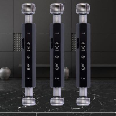 成量螺纹塞规M42M44M45M48M50*5*4.5*4*3*2*1.5*16H川牌通止规