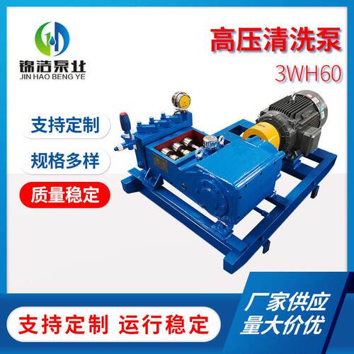 3WH60压清洗泵家用耐温柱塞式往复泵可定制农用灌溉