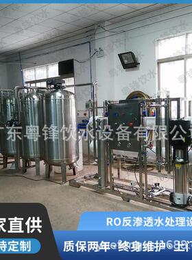 厂家定制净化水设备 不锈钢反渗透纯净水处理设备 水处理过滤设备