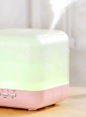 High Capacity Cube Low noise timer with humidity mood light
