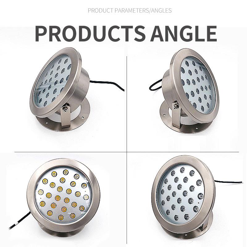 水户下灯鱼池灯泉灯lYH-4240e喷d外防七彩水底灯AC220Ｖ水氛围射