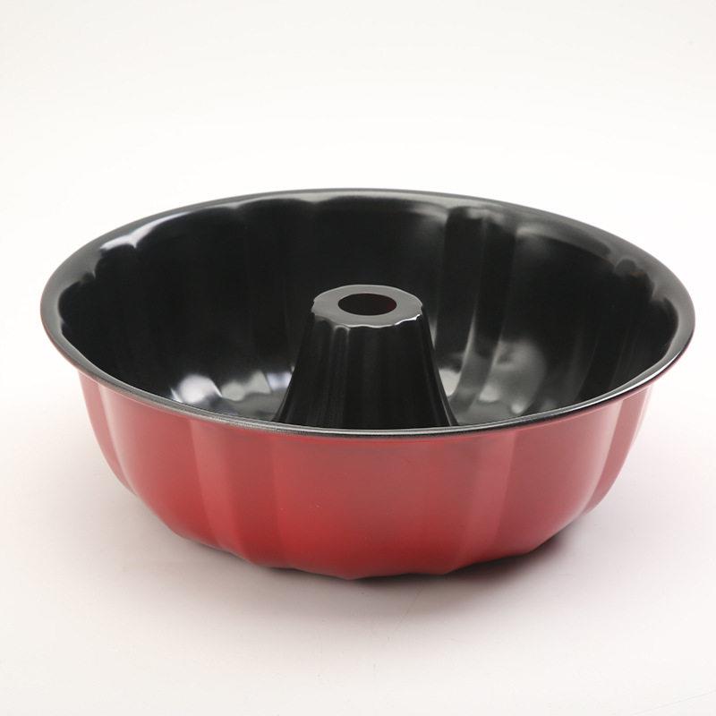 新款直销销售烘焙工具戚风蛋糕活底模具10寸萨瓦林蛋糕模可供应