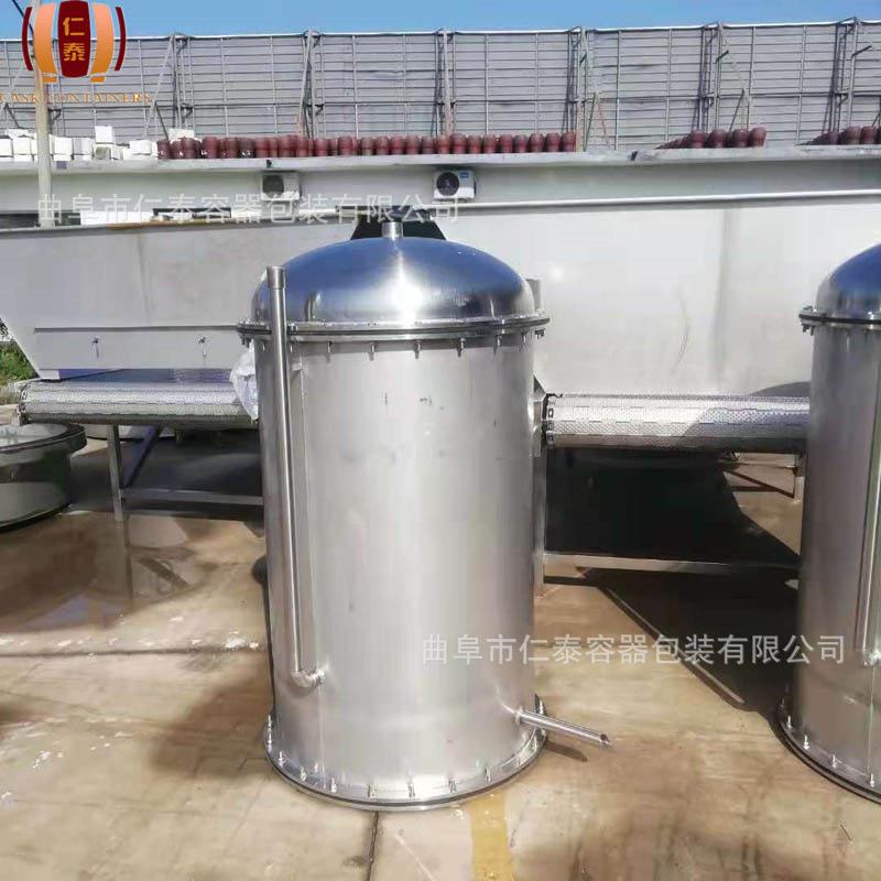新式循环白酒冷却器不锈钢开式冷却器沈阳酿酒设备冷却器