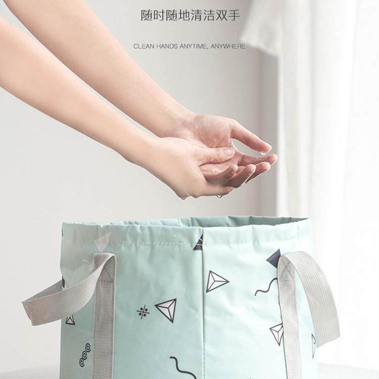 可折叠泡脚桶便携式泡脚袋水桶旅行简易便捷洗脚盆旅游脸盆水盆焕