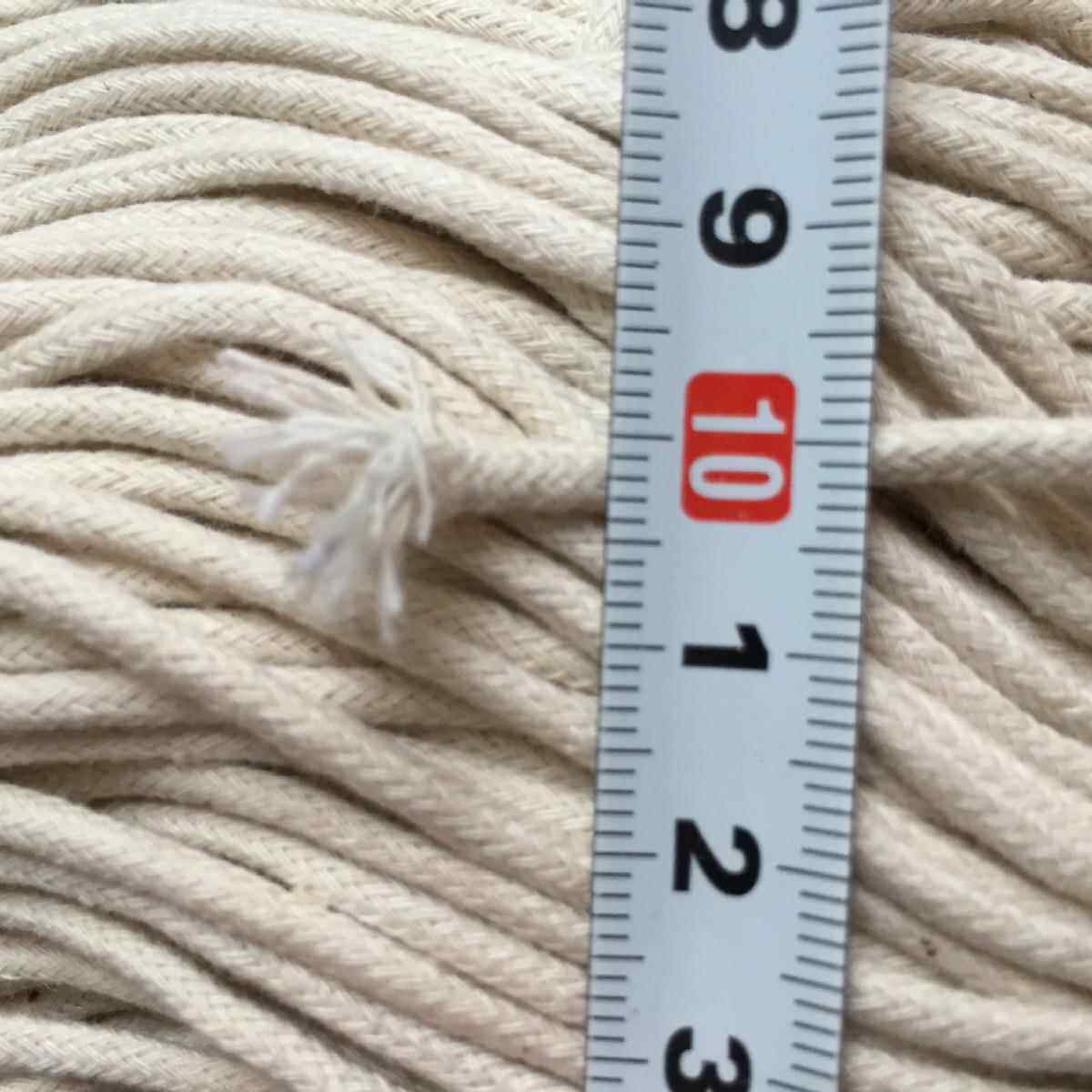 平纹棉绳子扎棉绳子袋捆绑束绳包装袋装饰线口棉服装辅料有芯白细