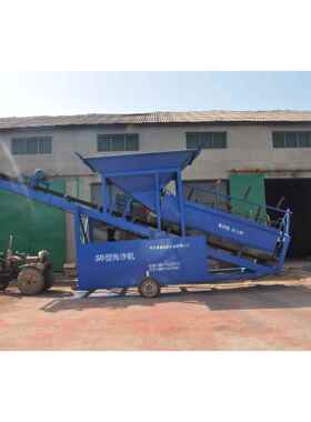 型建筑滚筒20-30-50大筛沙机折叠式30型50型筛移动沙机洗沙机厂家