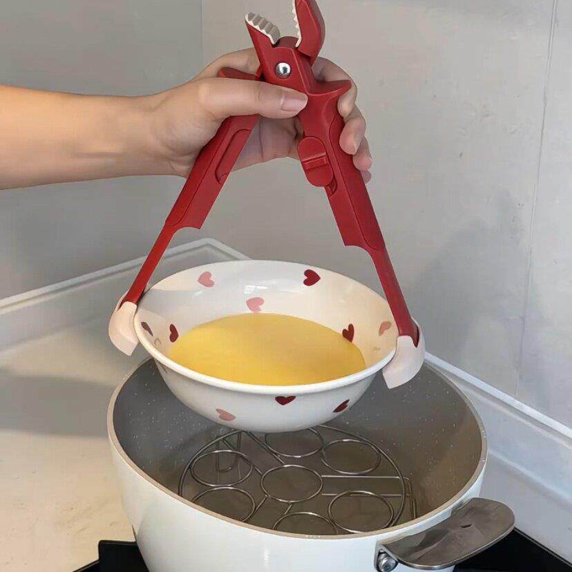 【厨房好用物】碗碟盘防烫夹子家用厨房烤箱微波炉提盘器蒸锅神器