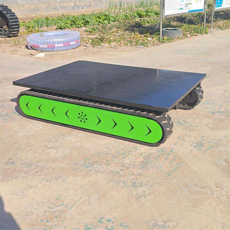 全自遥RWD控履带机器动人工厂运智能搬车无线操作覆带式行走底盘