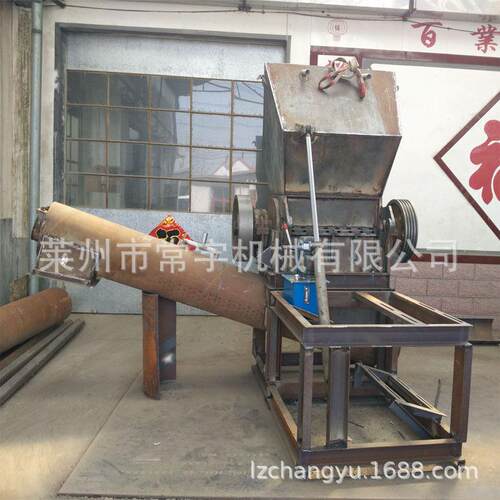 塑料再生生产线 废旧塑料强力破碎机 塑料盆机头料塑料大桶破碎机
