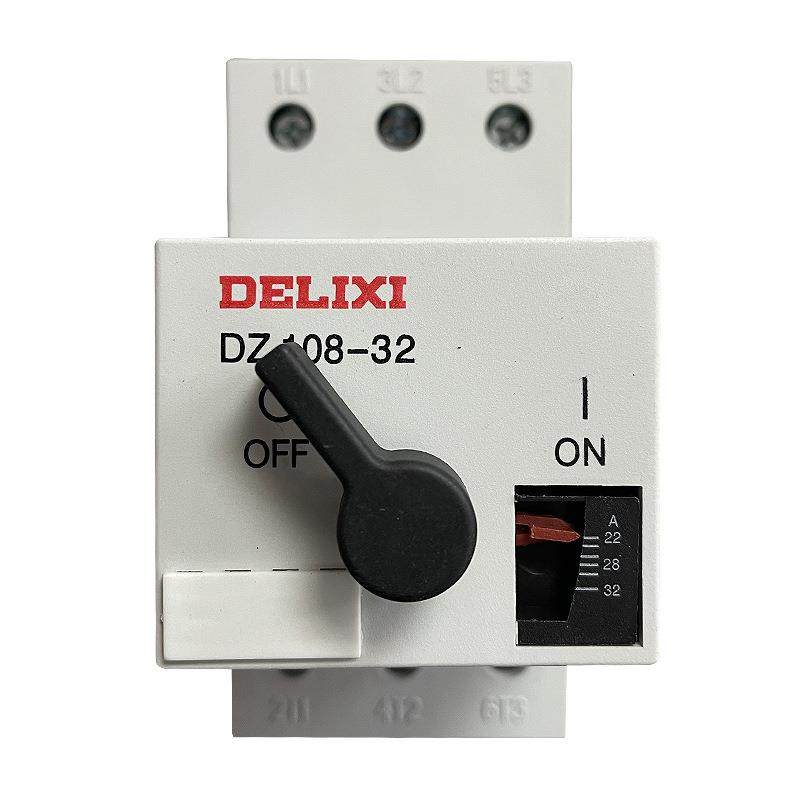 电动机过载WPK短路综合保护气器CDV2S塑壳断.路器25A20A马达空开