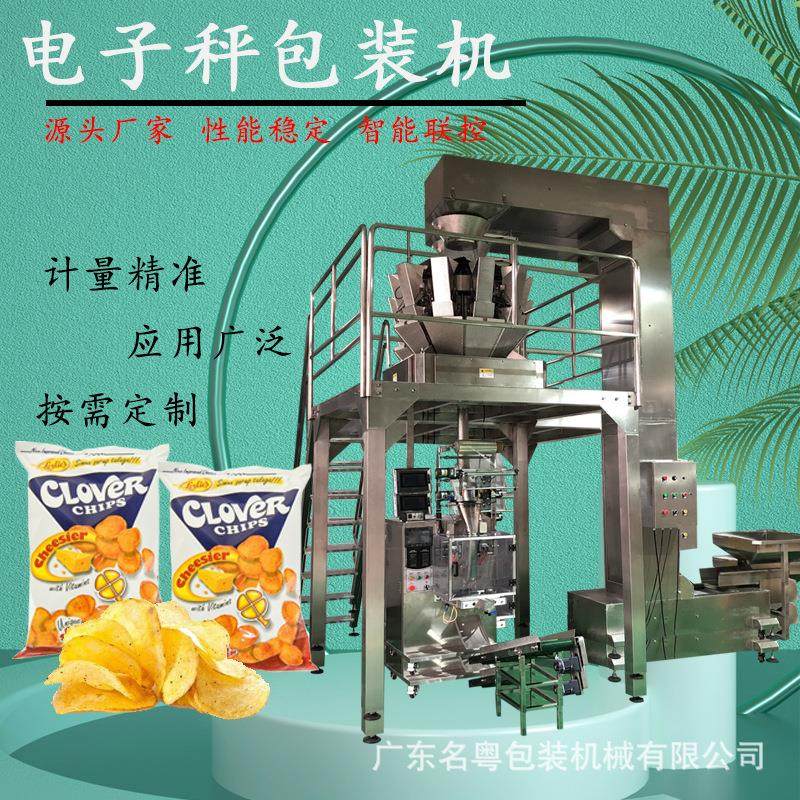 广州工厂定制全自动电子秤包装机 冻干水果片果蔬片十斗秤包装机