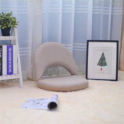 Padded Floor Chair with Adjustable Backrest Living Room  Lei