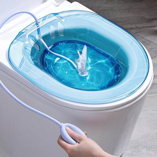Sitz bath basin for pregnant women and ladies, specifically