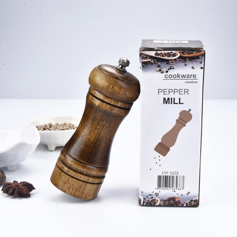 销木售橡胡磨研磨器多用调XH1011料椒瓶手瓷动陶芯胡椒磨厨房工具