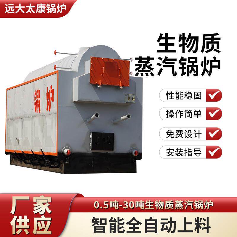 自动上料6吨2吨3吨4吨生物质蒸汽锅炉DZL4-1.25MPa-SCI