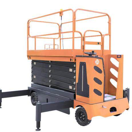 移动升降机剪叉式电动液压升降平台高空作业车自行走价格优惠