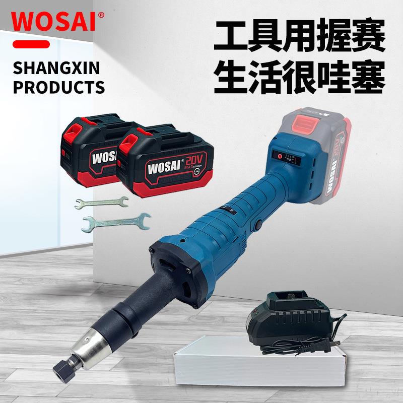 绳抛光旋转磨床工具20V 1200W无刷迷你笔电动磨床